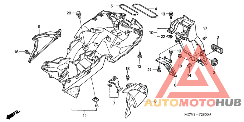 Заднее крыло