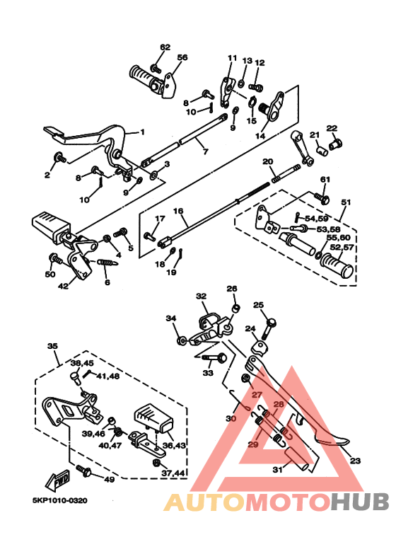 Support & repose pied
