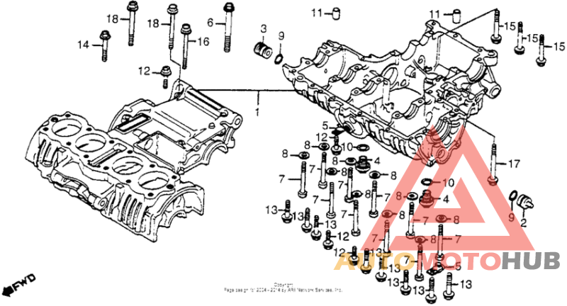 Картер двигателя