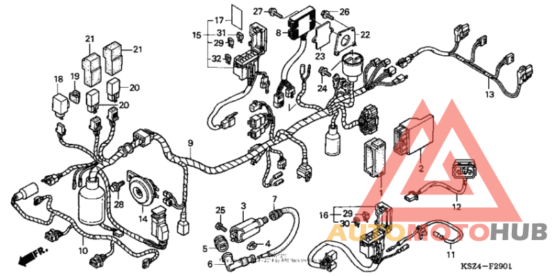 Жгут проводов (abs)