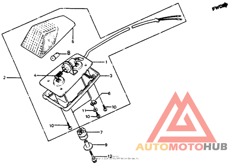 Taillight 83-84