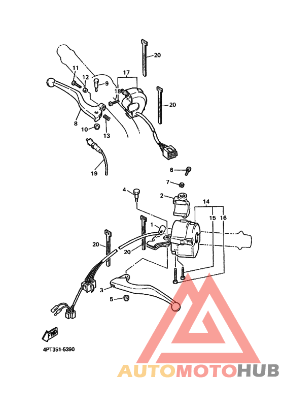 Interruptor  manillar&palanc
