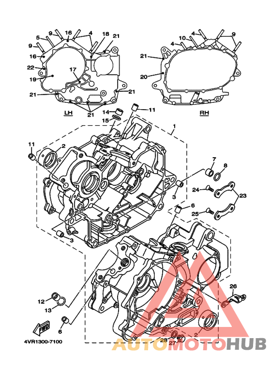 Картер двигателя