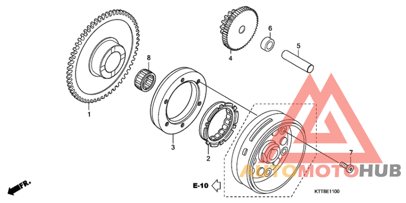 Муфта стартера