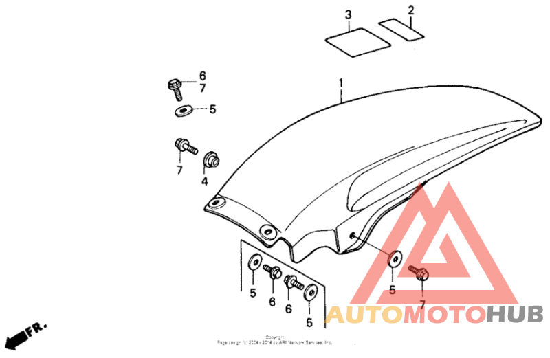 Задний бампер
