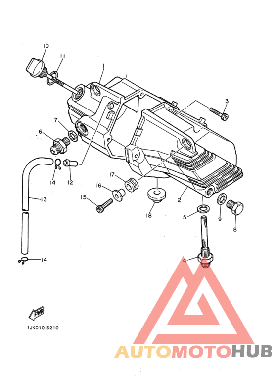 Oil tank assy