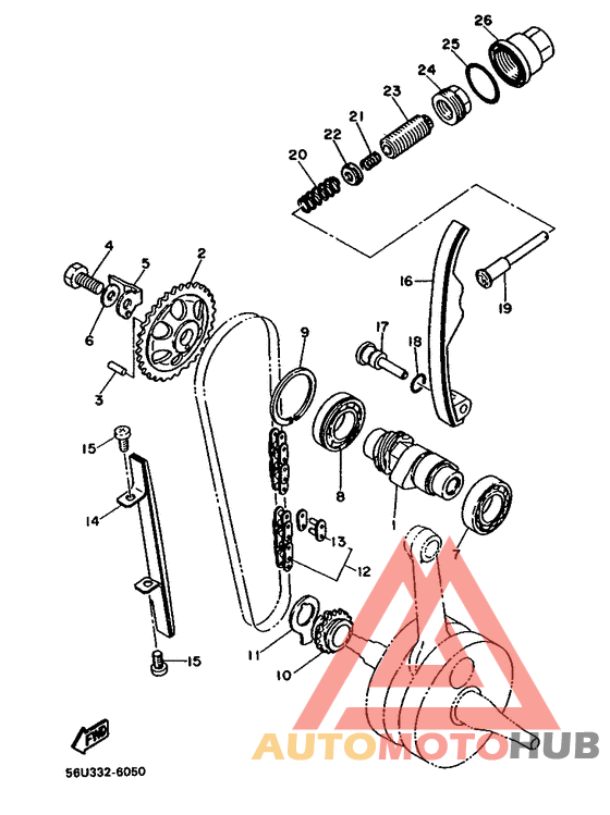 Camshaft. chain