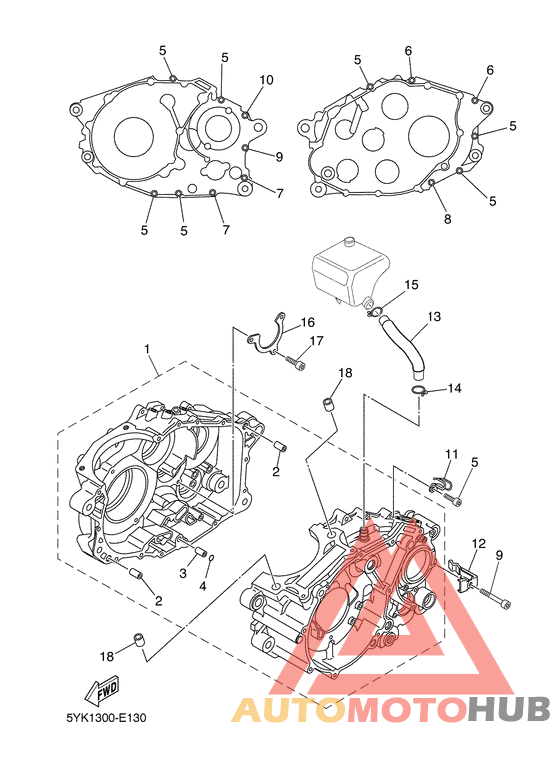 Картер двигателя