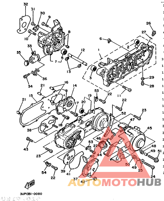 Картер двигателя