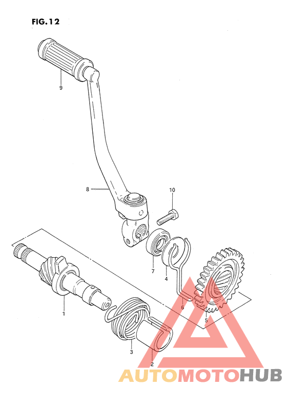 Ножной стартер