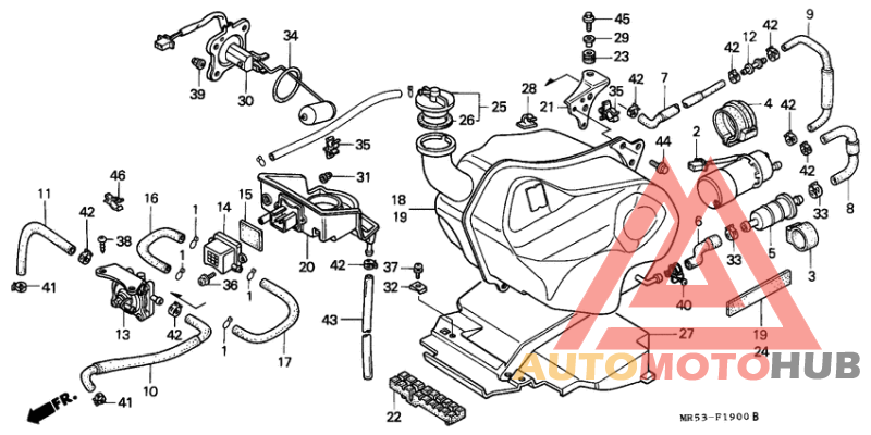 Fuel tank/fuel pump