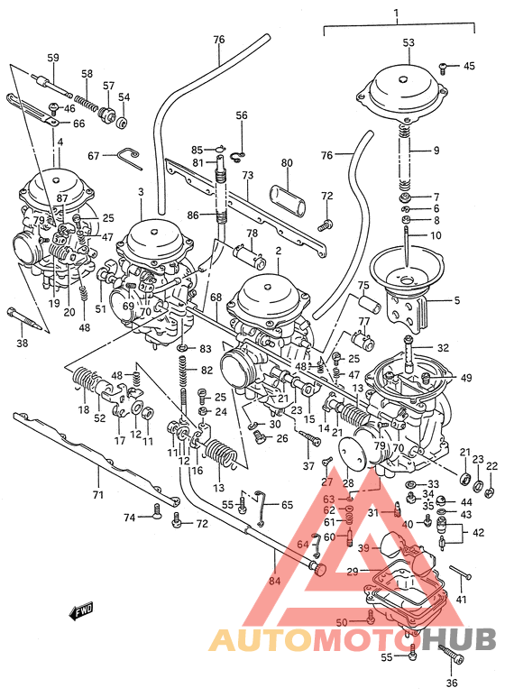 Carburetor assy