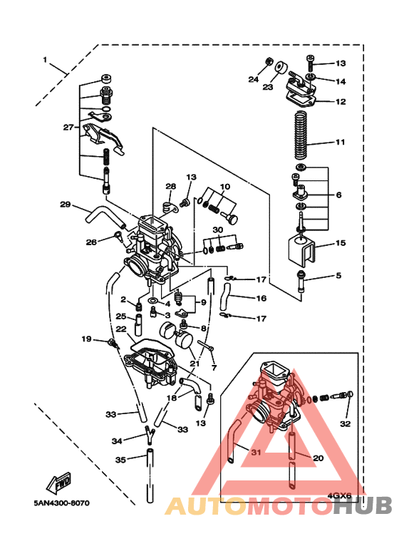 Carburetor assy
