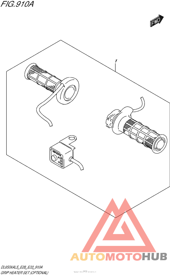 Grip Heater Set (Optional)