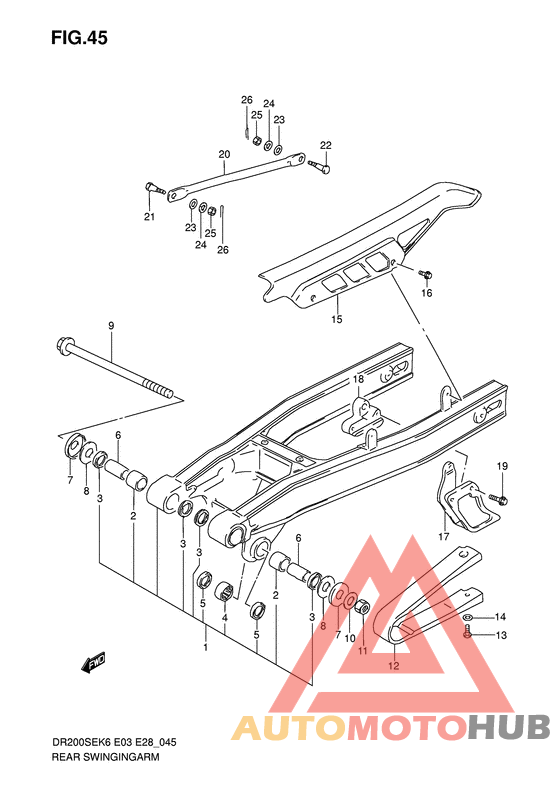 Маятник задний