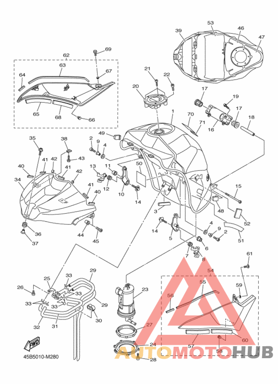 Fuel tank assy