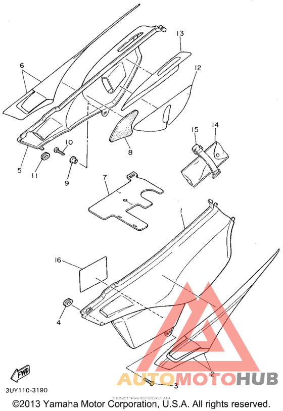 Боковые обтекатели