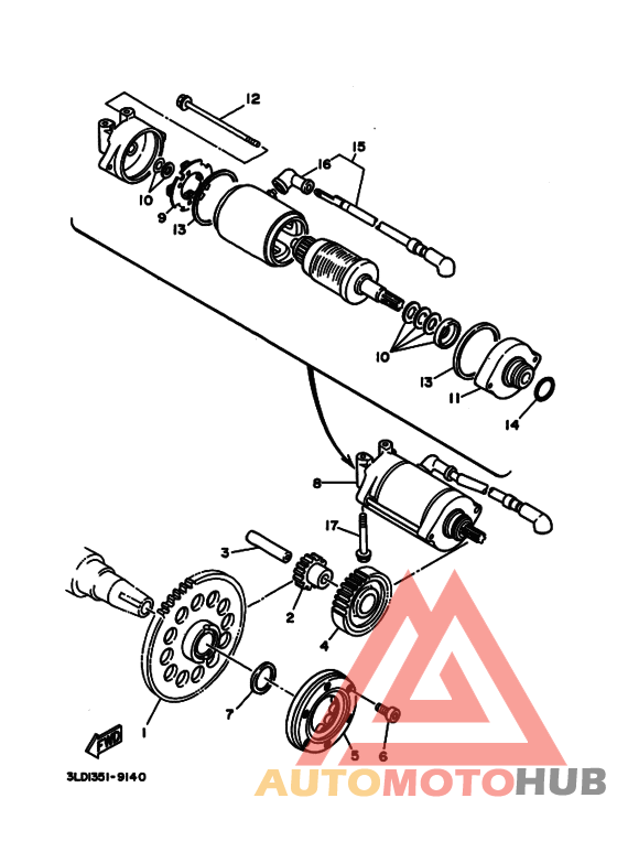 Муфта стартера
