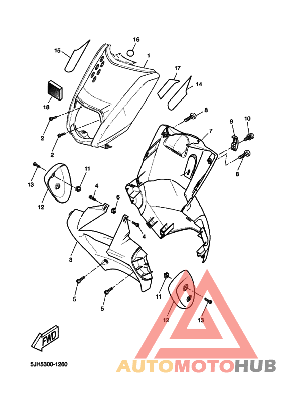 Щиток облицовочный