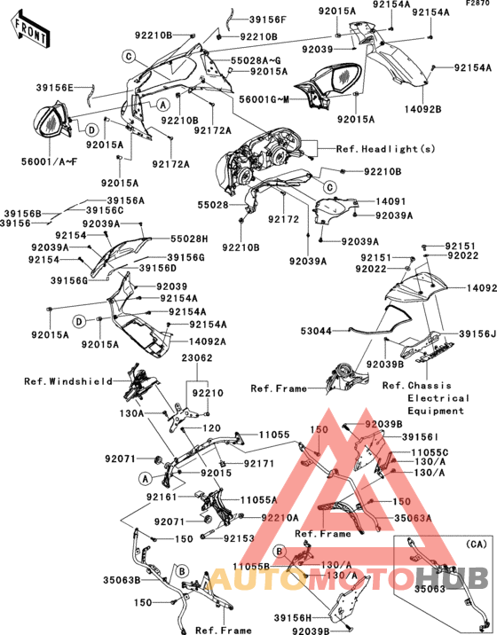 Cowling(1/2)(upper)