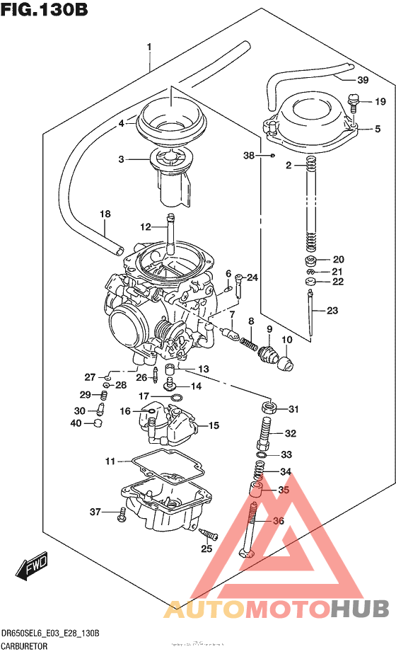 Carburetor (Dr650Sel6 E28)