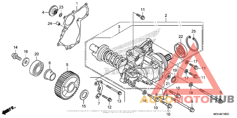 Side Gear Case