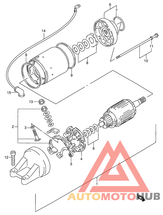 Стартерный мотор