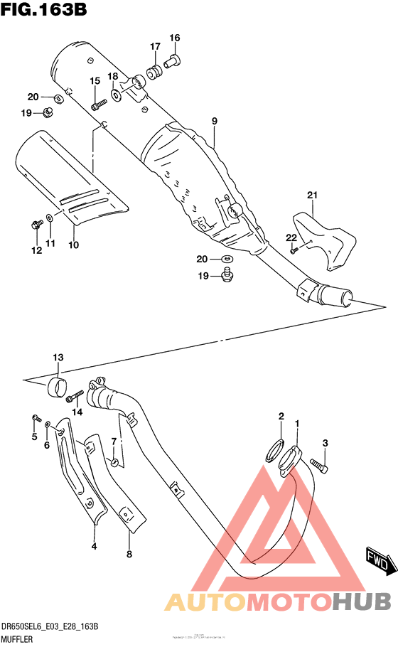 Muffler (Dr650Sel6 E28)