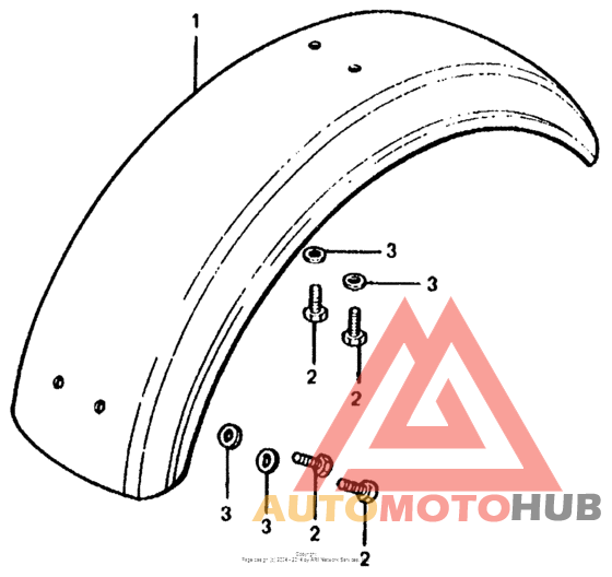 Задний бампер