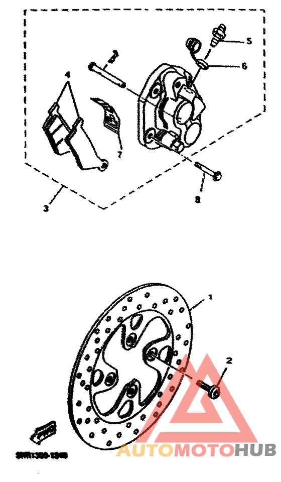 Передний суппорт
