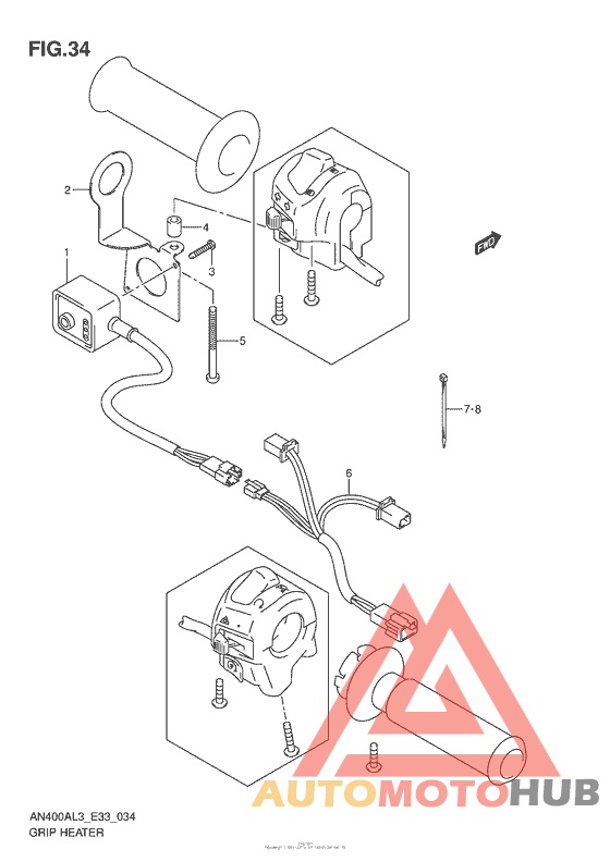 Grip Heater (An400Zal3 E28)