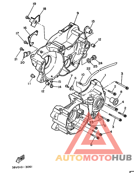 Картер двигателя