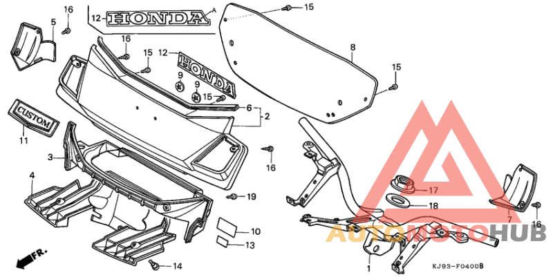 Handle pipe/handle cover