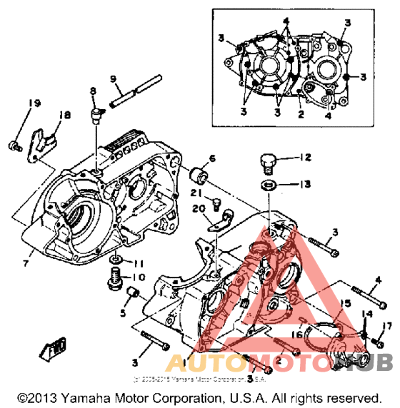Картер двигателя