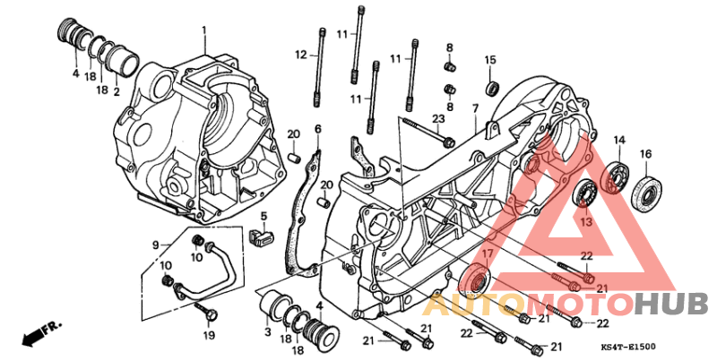 Картер двигателя