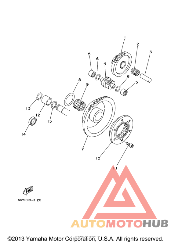 Муфта стартера