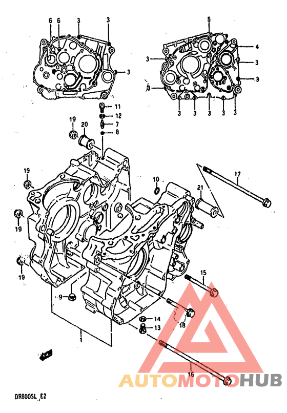 Картер двигателя