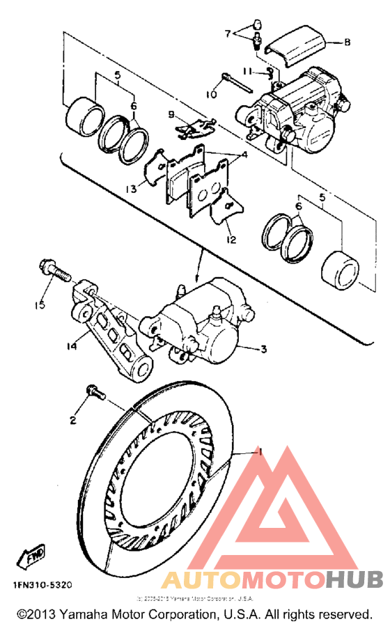 Задний суппорт