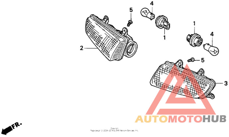 Задний фонарь