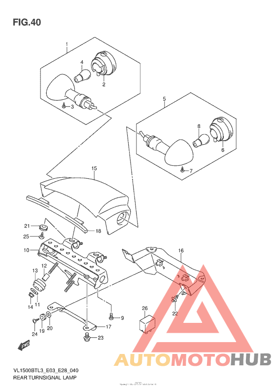 Rear Turnsignal Lamp