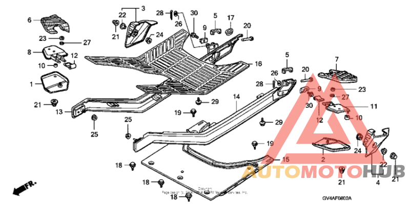 Панель пола