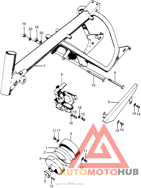 Frame + air cleaner