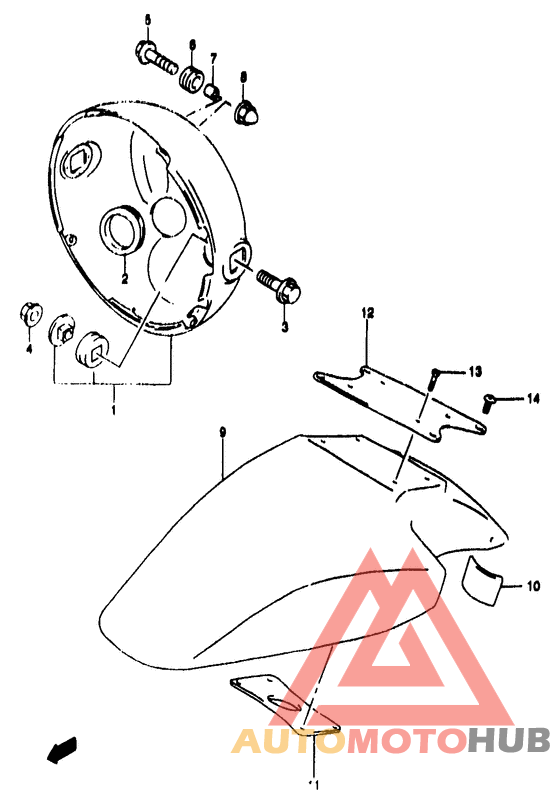 Переднее крыло