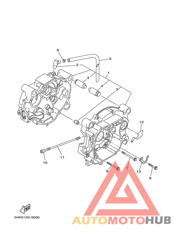 Картер двигателя