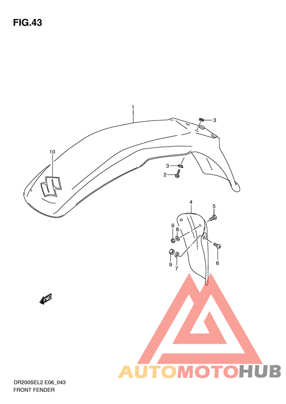 Переднее крыло