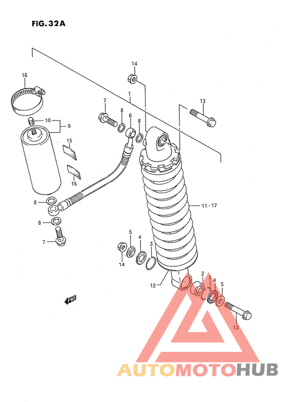 Задние амортизаторы