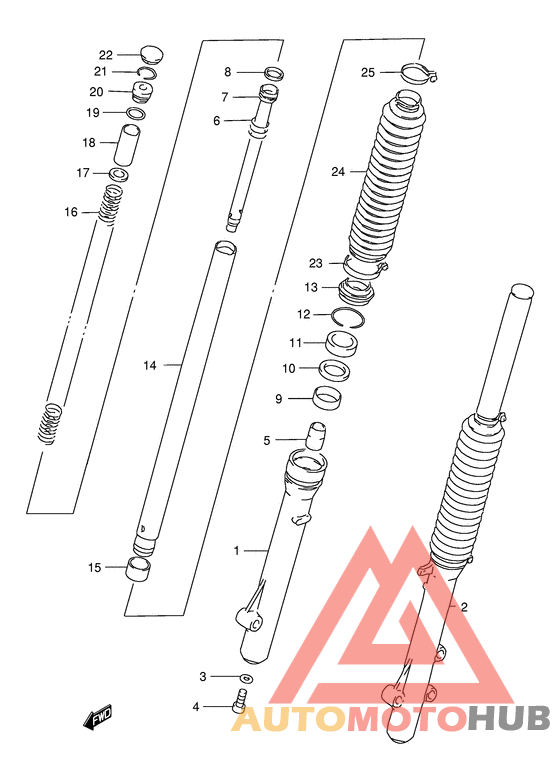 Передняя вилка