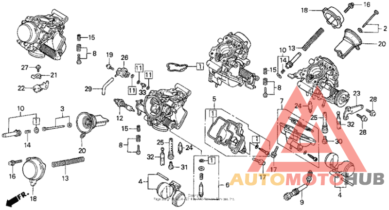 Carburetor comp. 94-97