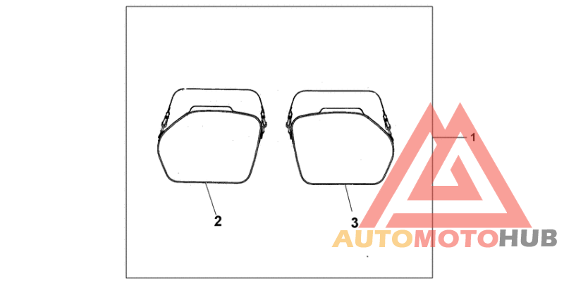 Pannier inner bag set