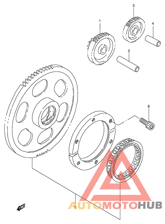 Муфта стартера